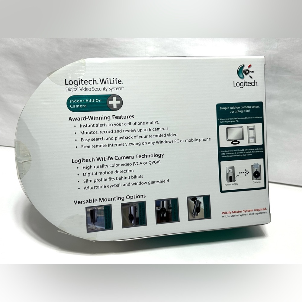 Logitech WiLife Video Security System CLC-110i Camera Software Receiver - Picture 3 of 15